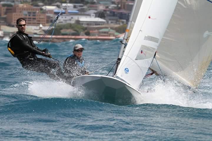 Fireball Worlds in South Africa day 1 photo copyright Stuart Parker taken at Mossel Bay Yacht and Boat Club and featuring the Fireball class