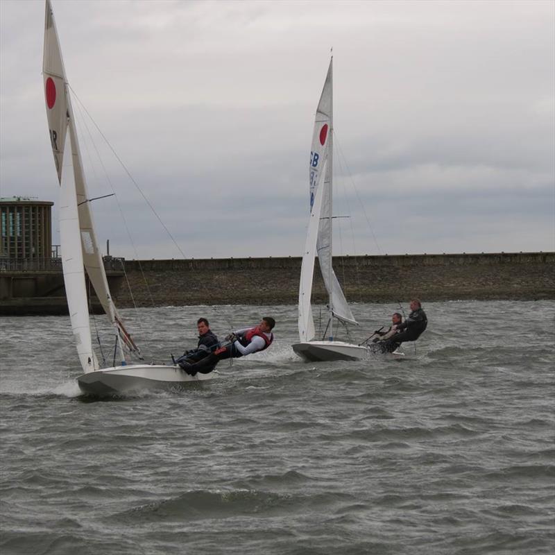 Strong winds for the Staunton Blaster photo copyright Ann Nugent taken at Staunton Harold Sailing Club and featuring the Fireball class