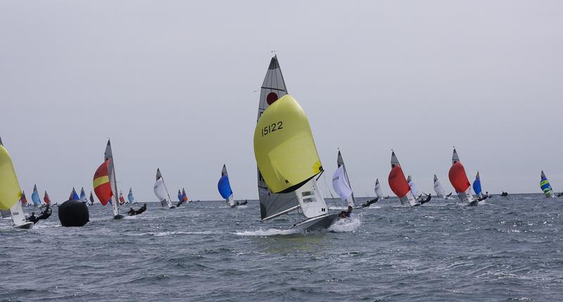 Day 4 of the Gul Fireball Europeans & Nationals at Lyme Regis - photo © Pauline Rook