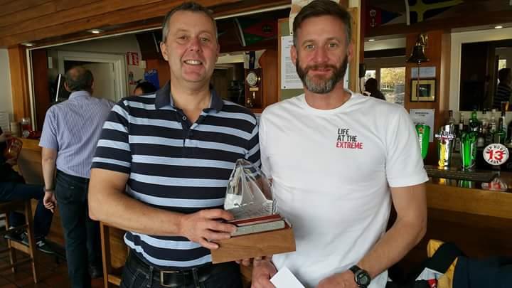 Fireball Munster Champions – Stephen Oram and Noel Butler photo copyright Frank Miller taken at Dun Laoghaire Motor Yacht Club and featuring the Fireball class