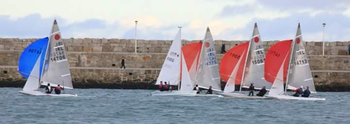 Day 4 of the 47th Dun Laoghaire MYC Frostbite Series  photo copyright DMYC taken at Dun Laoghaire Motor Yacht Club and featuring the Fireball class