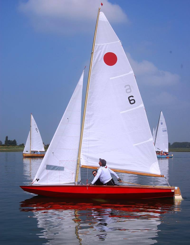 Bosham Classic Boat Revival: there was never enough wind for Chris Turners beautiful Fireball Number 6, though this is a boat that would grace any sailing event photo copyright Dougal@davidhenshallmedia taken at Bosham Sailing Club and featuring the Fireball class