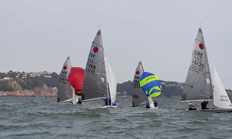 The 2020 Fireball open meeting at Paignton  photo copyright Andy Probert / Paignton SC taken at Paignton Sailing Club and featuring the Fireball class