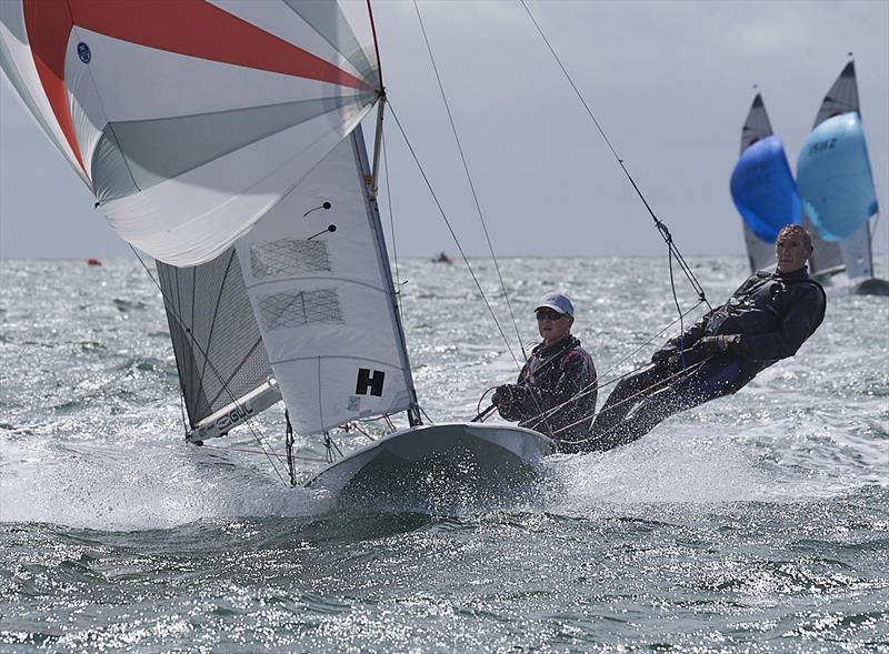 Chichester Harbour Race Week photo copyright Rob O'Neill taken at Hayling Island Sailing Club and featuring the Fireball class