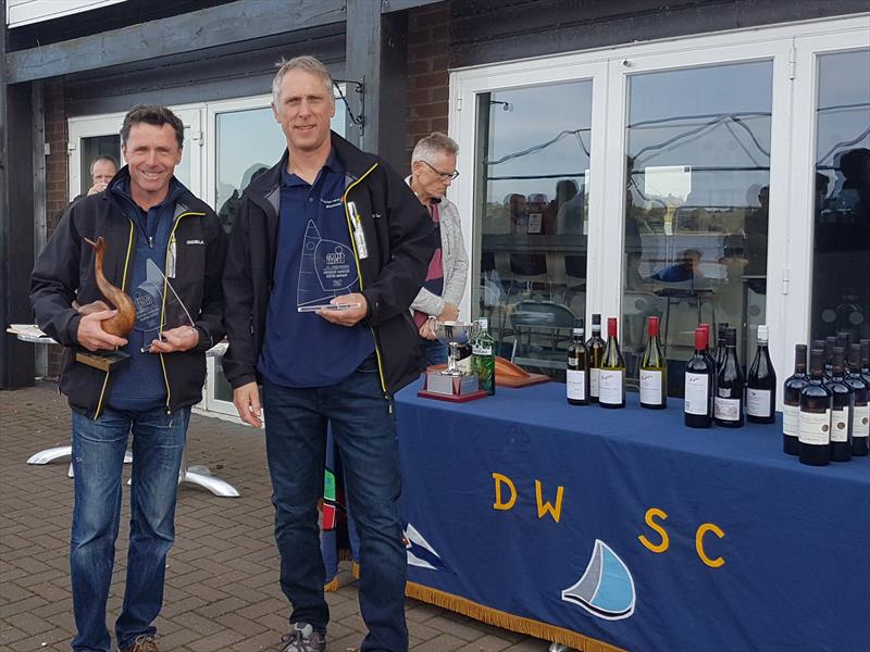 Dave Hall & Paul Constable win the 2022 Fireball Golden Dolphin Series photo copyright UKFA taken at Draycote Water Sailing Club and featuring the Fireball class
