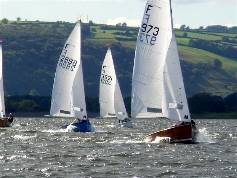 Firefly Inlands at Chew Valley Lake photo copyright Errol Edwards taken at Chew Valley Lake Sailing Club and featuring the Firefly class