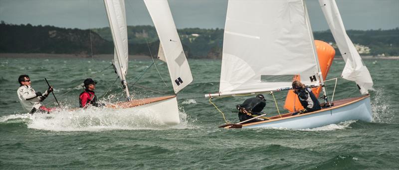 A wild start to the 70th Anniversary Firefly Nationals photo copyright Alistair Mackay taken at Tenby Sailing Club and featuring the Firefly class