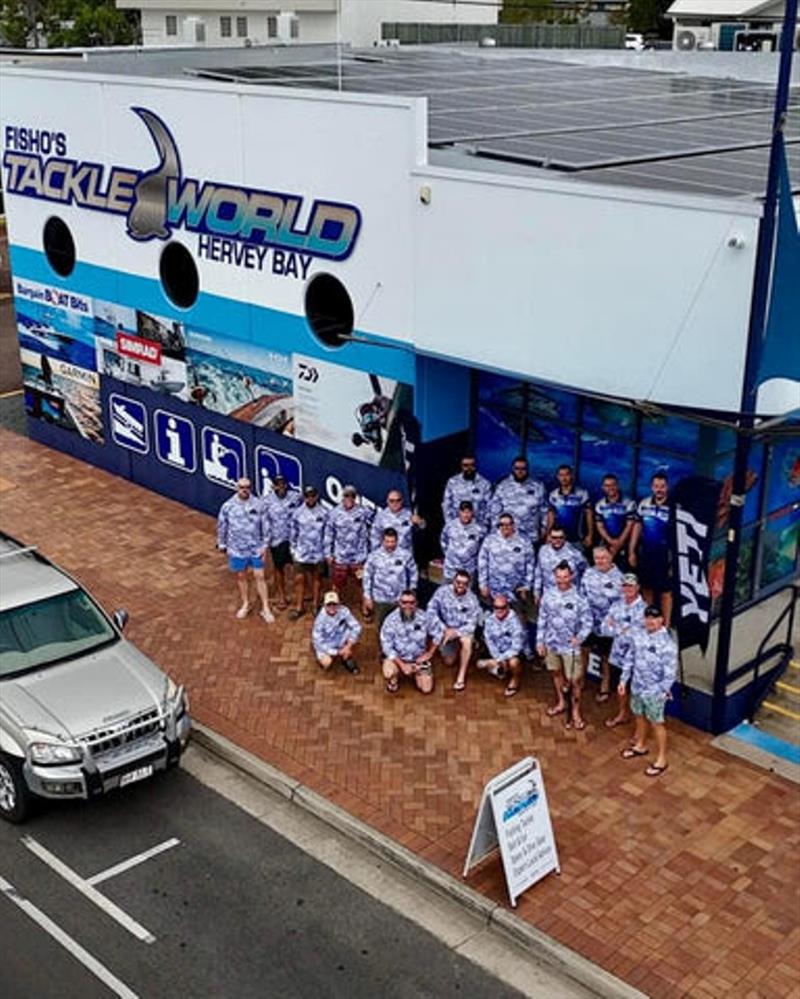 A crew of veterans get together annually under the banner of King Linger Fishing Adventures. Hervey Bay was their chosen destination this year photo copyright Fisho's Tackle World taken at  and featuring the Fishing boat class