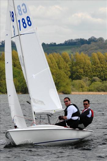 Flying Fifteens at Chew Valley Lake