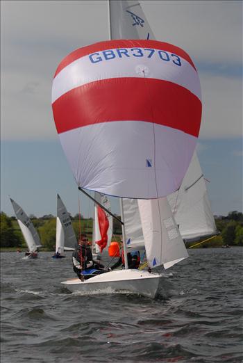 Flying Fifteens at Chew Valley Lake