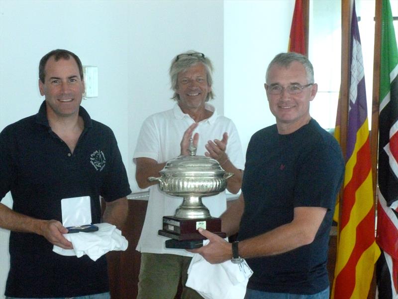 Adrian Tattersall & Tim Smart (GBR) win the Flying Fifteen Balearic Championships held in Majorca photo copyright Jonny Fullerton taken at Real Club Nautic Port de Pollenca and featuring the Flying Fifteen class