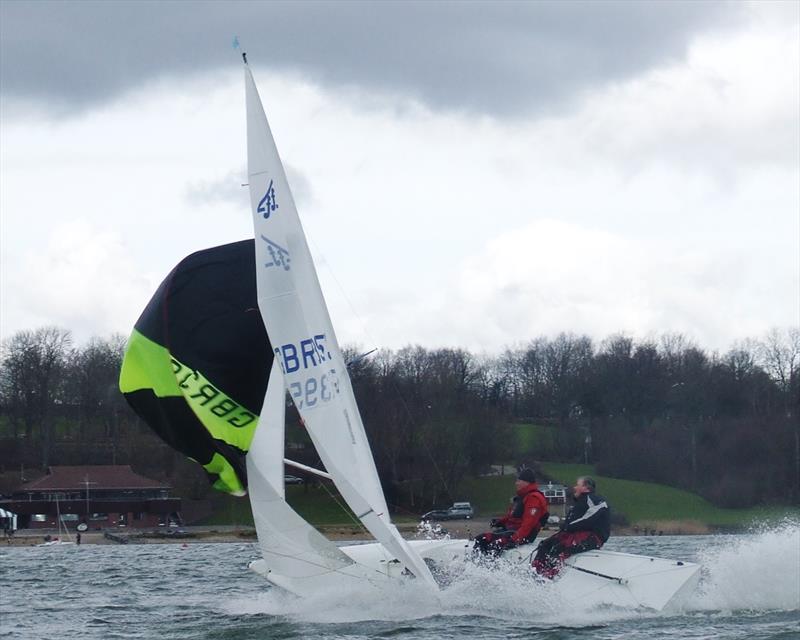Strong winds for the Bewl Blaster photo copyright Richard Hayden taken at Bewl Sailing Association and featuring the Flying Fifteen class