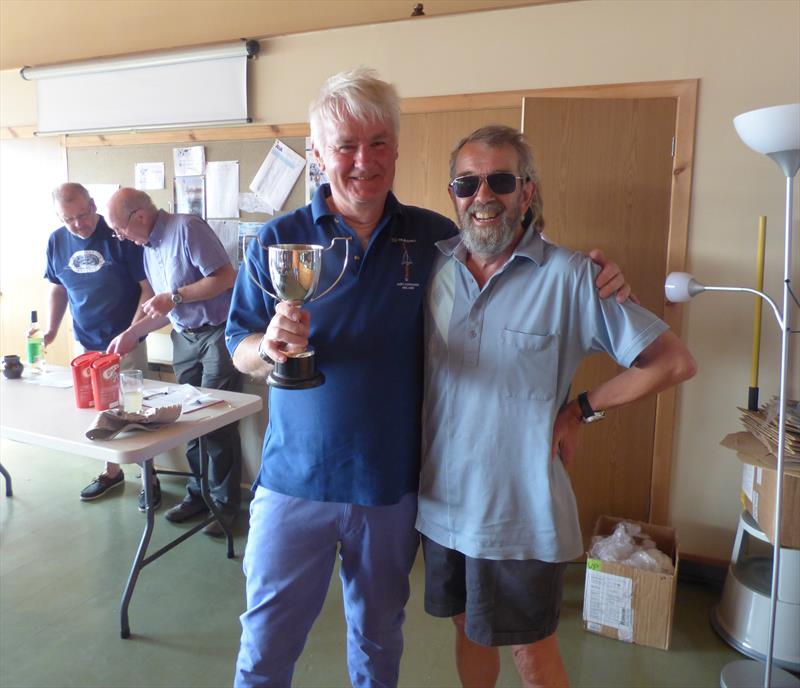 Bobby Salmond and Steve Lee, Classic Fleet Winners at the Flying Fifteen Scottish Championship photo copyright Becky Davison taken at Solway Yacht Club and featuring the Flying Fifteen class