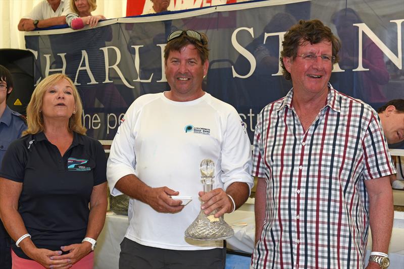 Flying Fifteens at Charles Stanley Direct Cowes Classic Week - photo © Rick Tomlinson / <a target=