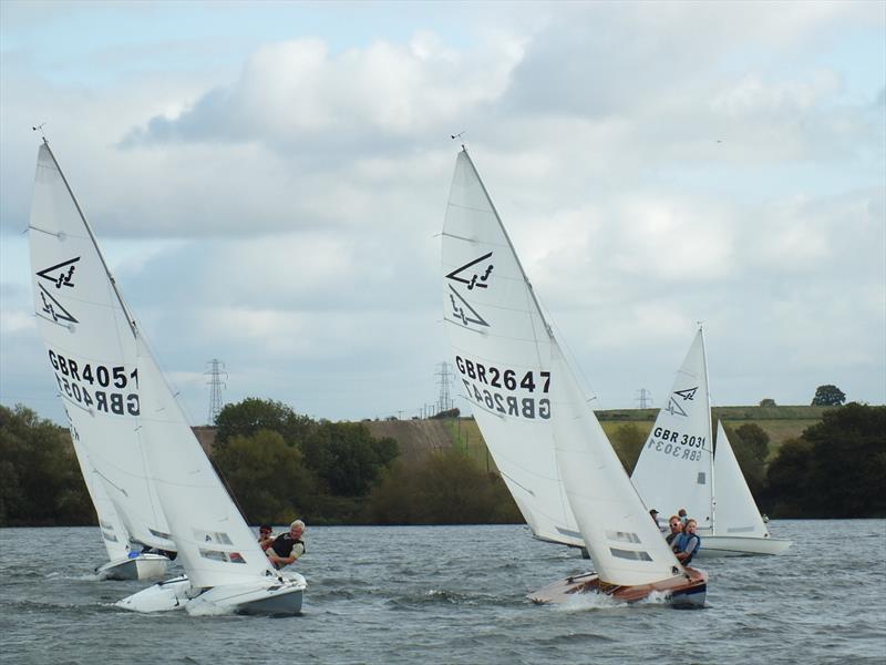 Flying Fifteens at Middle Nene photo copyright Wilf Kunze taken at Middle Nene Sailing Club and featuring the Flying Fifteen class