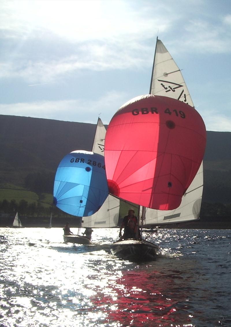 Flying Fifteens at Dovestone photo copyright David McKee taken at Dovestone Sailing Club and featuring the Flying Fifteen class