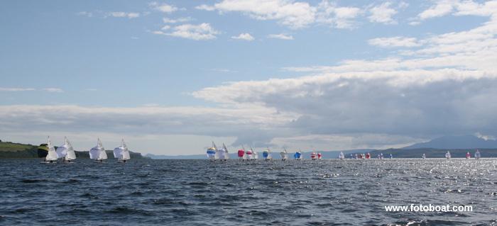 Allen Flying Fifteen nationals at Largs