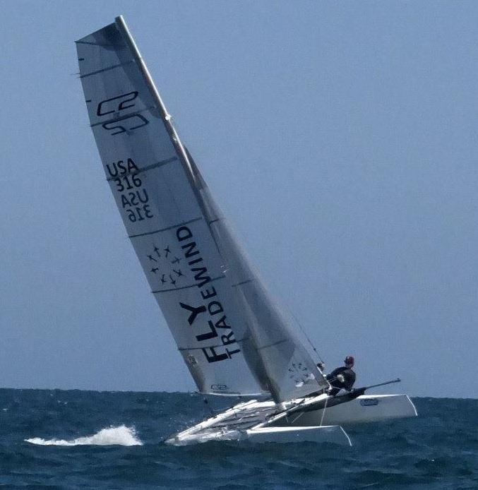 Todd Riccardi races F18 catamarans and is currently the U.S. Class Chairman photo copyright Allen Bros taken at  and featuring the Formula 18 class