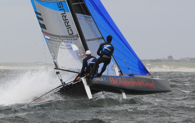 Texel Dutch Open day 1 photo copyright Thom Touw taken at  and featuring the Formula 18 class