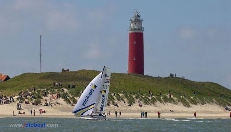 2012 Zwitserleven Round Texel Race photo copyright Martina Barnetova / www.fotoboat.com taken at  and featuring the Formula 18 class