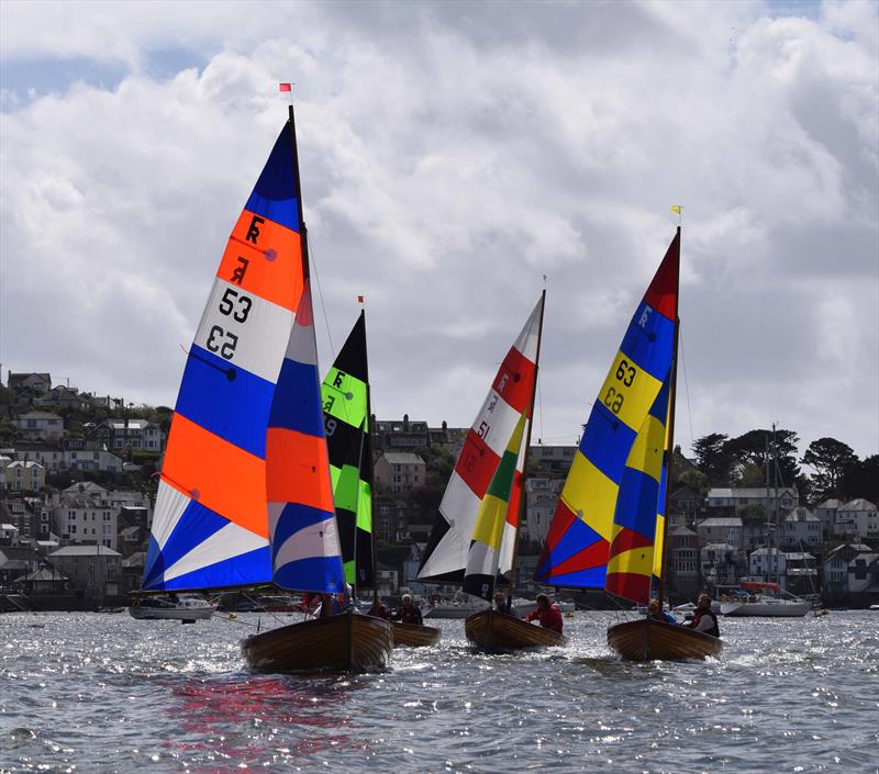 Fowey River club racing in 2019 photo copyright Marcus Lewis taken at Royal Fowey Yacht Club and featuring the Fowey River Class class