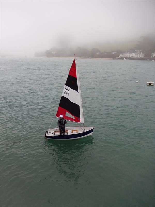 Salcombe Yacht Club Spring Series race 4 photo copyright Malcolm Mackley taken at Salcombe Yacht Club and featuring the Foxer class
