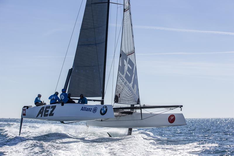 Up on foils, the GC32 achieves incredible speeds, stably photo copyright Sander van der Borch / www.sandervanderborch.com taken at  and featuring the GC32 class