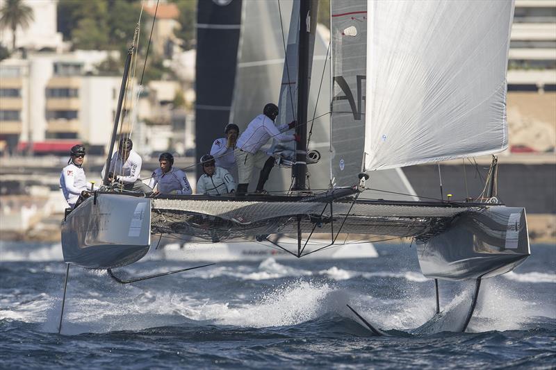 GC32s at Marseille One Design competition day 2 photo copyright Guilain Grenier taken at  and featuring the GC32 class
