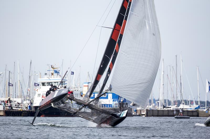 ARMIN STROM on day 4 of the Bullitt GC32 Racing Tour: Kiel Cup photo copyright Sander van der Borch taken at  and featuring the GC32 class