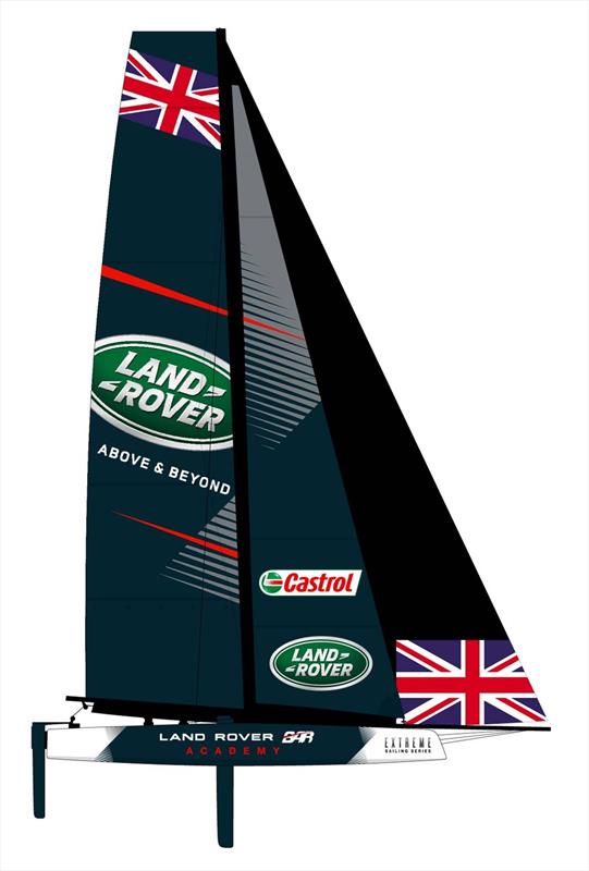 Land Rover BAR Academy - Extreme Sailing Series GC32 photo copyright Land Rover BAR taken at  and featuring the GC32 class