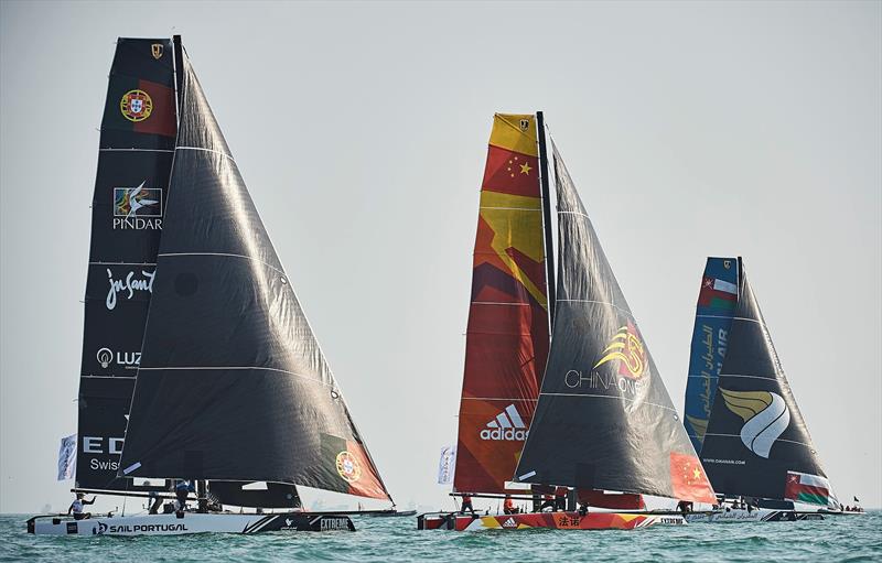 Extreme Sailing Series™ Act 2 day 1 - photo © Aitor Alclade Colomer / Lloyd Images