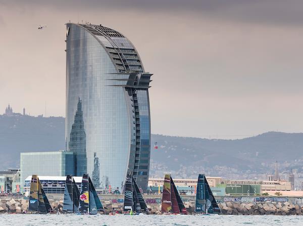 Extreme Sailing Series™ Act 4: Barcelona day 1 - photo © Lloyd Images