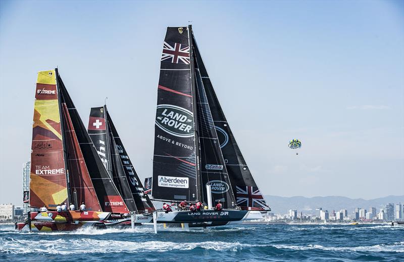 Extreme Sailing Series™ Act 4: Barcelona day 3 - photo © Lloyd Images