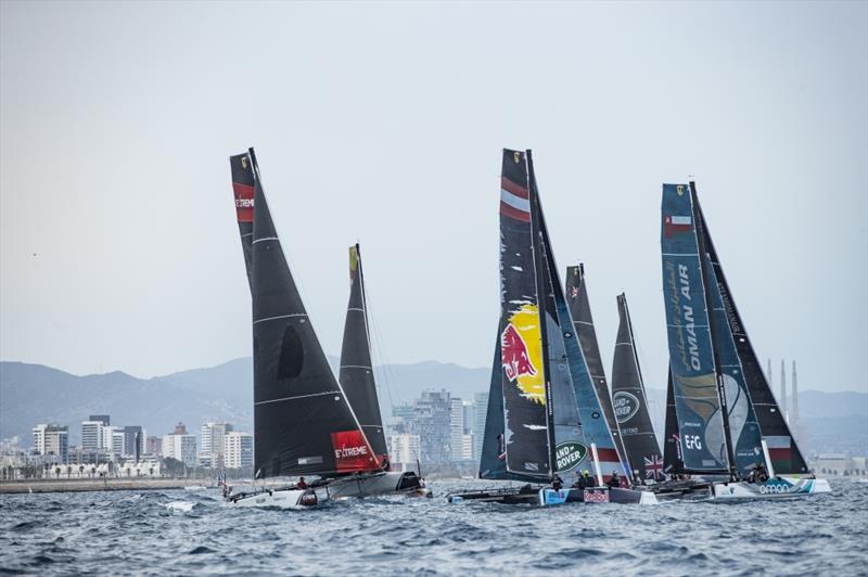 Extreme Sailing Series™ Act 4: Barcelona day 4 - photo © Lloyd Images