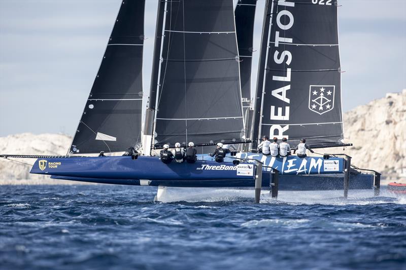 Mamma Aiuto! takes on Realteam in Marseille photo copyright Sander van der Borch / www.sandervanderborch.com taken at  and featuring the GC32 class