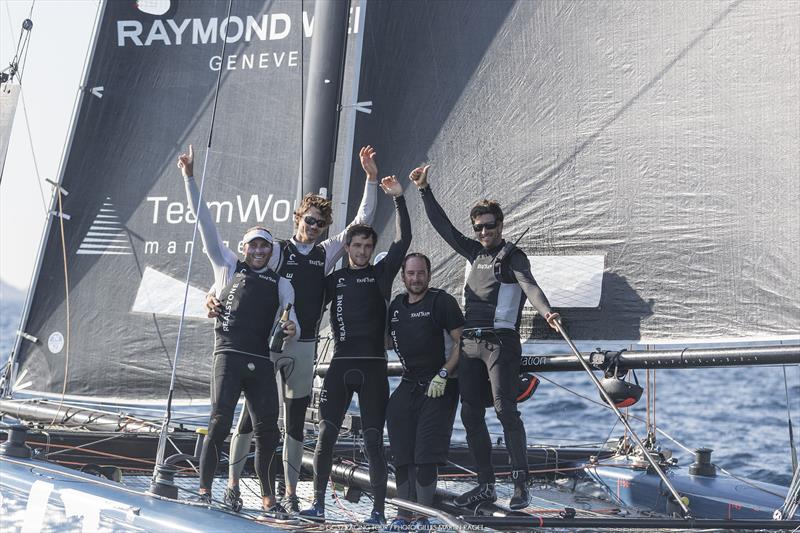 2017 GC32 Racing Tour winners - Realteam at Marseille One Design photo copyright Gilles Martin-Rager / GC32 Racing Tour taken at  and featuring the GC32 class