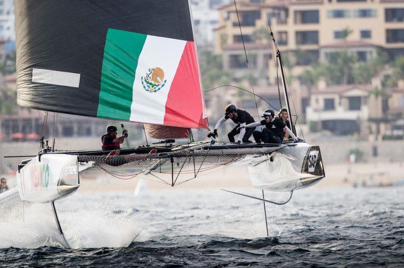 Extreme Sailing Series Act 8, Los Cabos 2017 - Day 3 photo copyright Lloyd Images taken at  and featuring the GC32 class