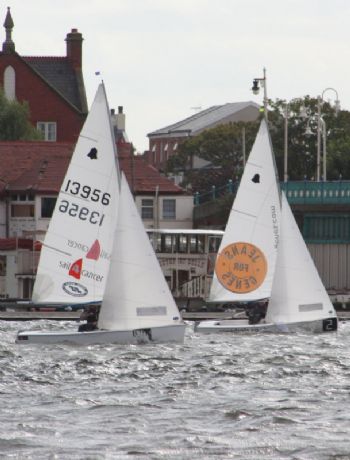 Adam McGovern & Chris Robinson sail 24 hours non-stop in support of Sail4Cancer in the West Lancs 24 hour race