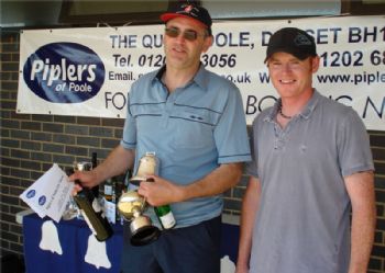 Richard Instone & Steve Parker win the Piplers of Poole GP14 Southerns