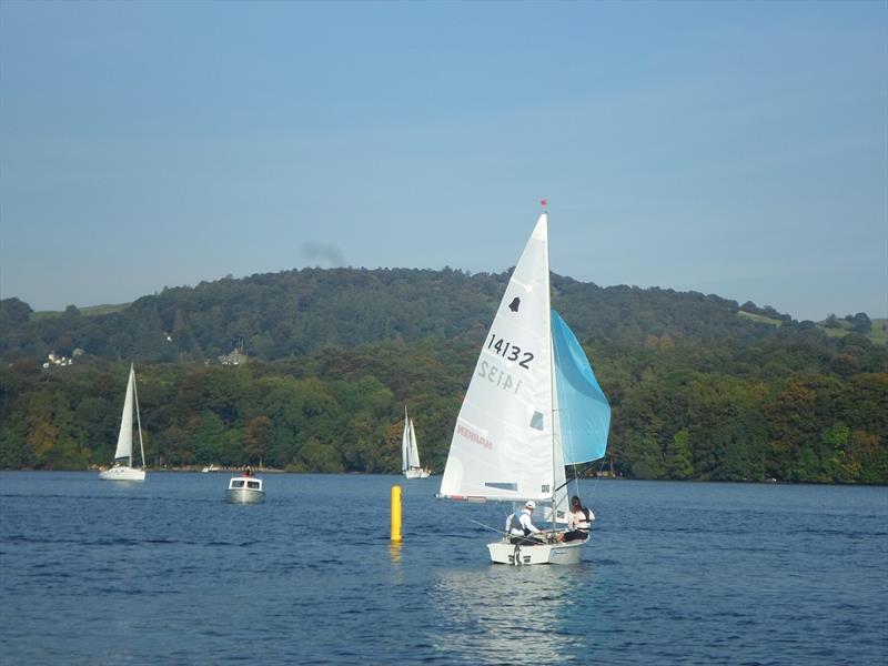 GP14 Northern Championship on Lake Windermere photo copyright Simon McVey taken at Royal Windermere Yacht Club and featuring the GP14 class