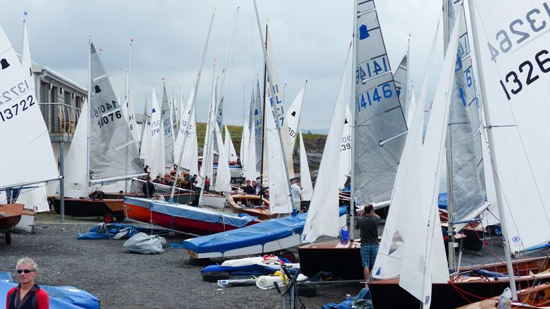 Ready to launch for the Irish GP14 National Championships 2014 photo copyright Boyd Ireland / www.boydireland.co taken at Sligo Yacht Club and featuring the GP14 class