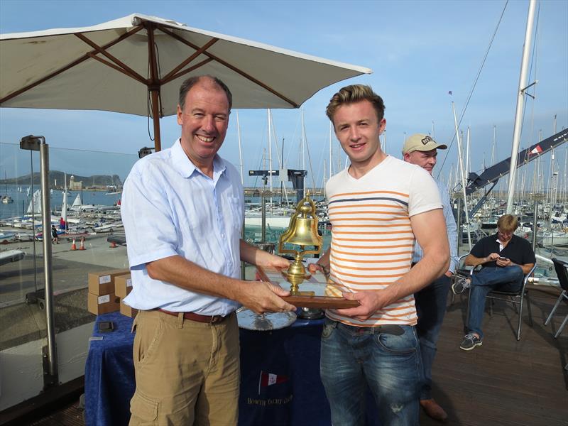 Dan Gill, U19 Winner at the 2014 GP14 Youth Championship photo copyright Laura Thompson taken at Howth Yacht Club and featuring the GP14 class