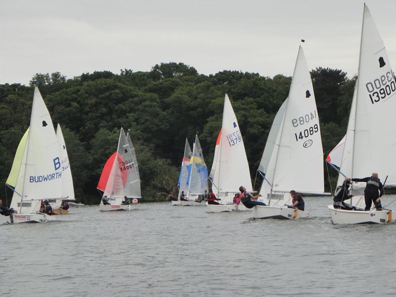 GP14s sailing at Budworth photo copyright Peter Cull taken at Budworth Sailing Club and featuring the GP14 class