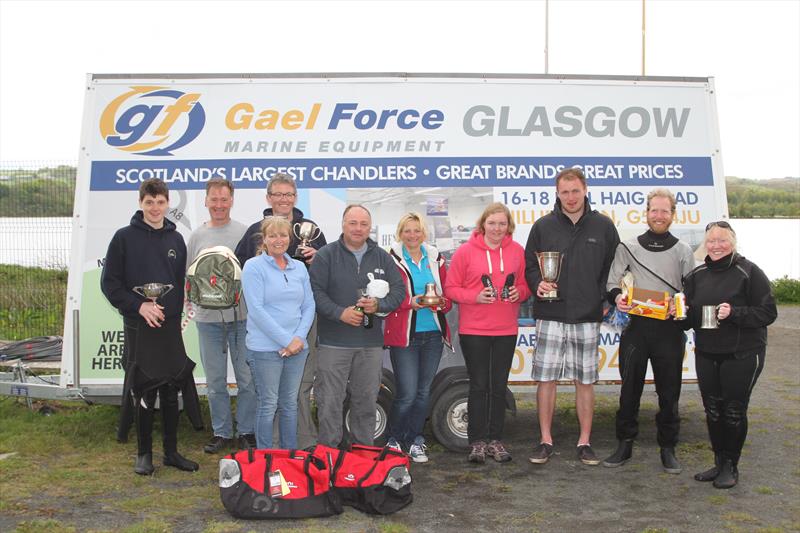 GP14 Scottish Area Championship at Castle Semple prize giving - photo © Douglas Sommerville