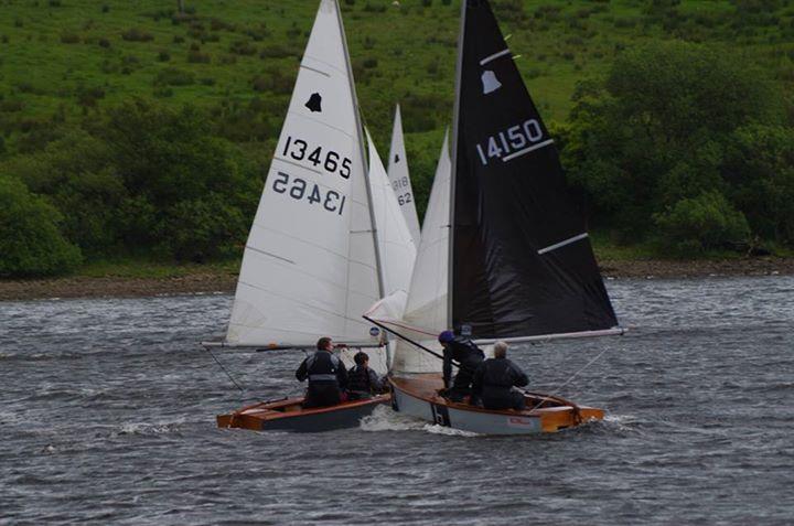 GP14s at Bolton photo copyright David Ivins taken at Bolton Sailing Club and featuring the GP14 class