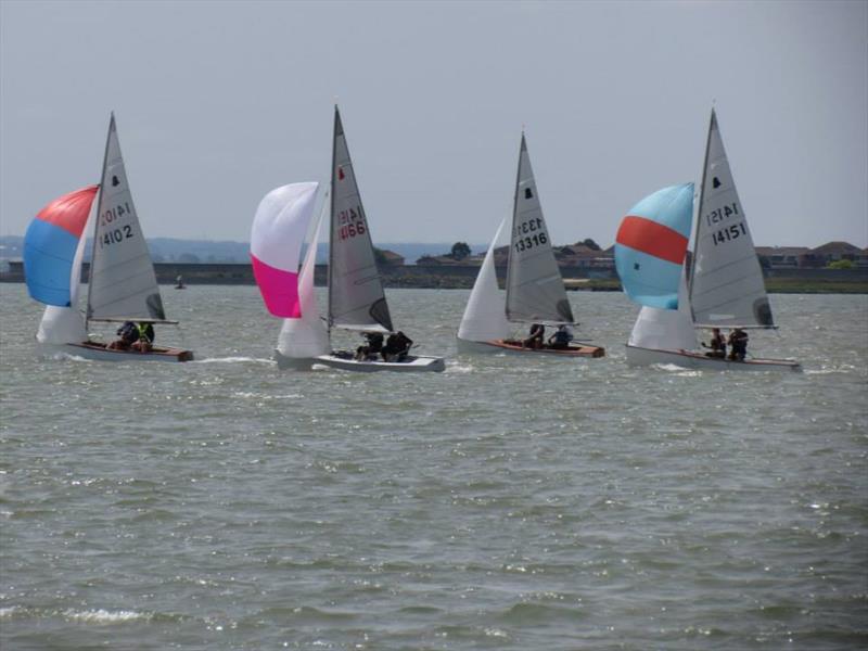 GP14 Open Meeting at Leigh-on-Sea photo copyright Charlie Skelton taken at Leigh-on-Sea Sailing Club and featuring the GP14 class