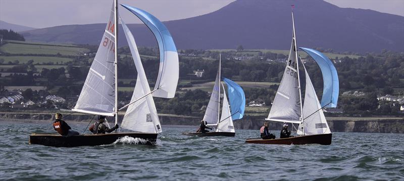 Downwind during the GP14 Irish Youth Championship photo copyright Aaron Jones taken at Greystones Sailing Club and featuring the GP14 class