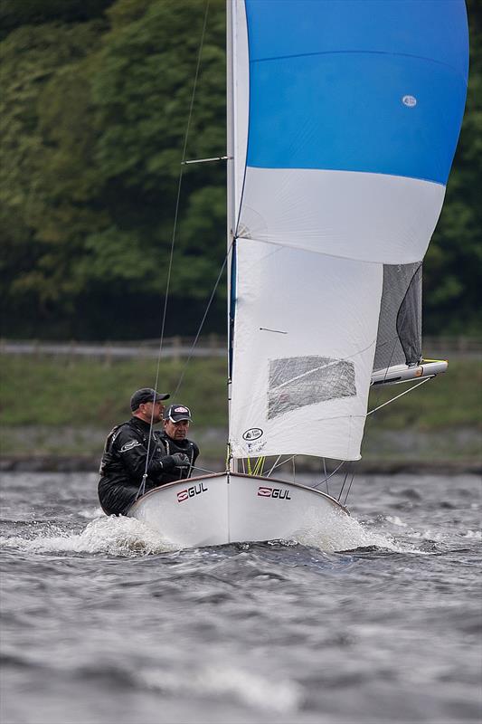 Dodge and Darren Heath from South Staffs SC during the Gul GP14 Inlands at Bala photo copyright Richard Craig / www.SailPics.co.uk taken at Bala Sailing Club and featuring the GP14 class