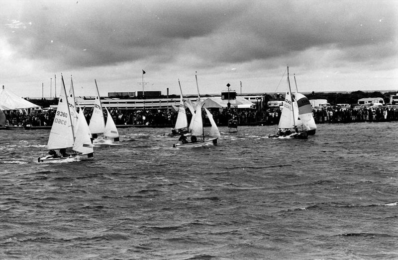 24th West Lancs 24 hour race start in 1987 photo copyright WLYC taken at West Lancashire Yacht Club and featuring the GP14 class