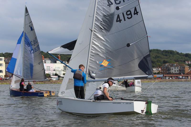 Sam Watson and Andy Hunter are second at the GP14 Northern Championships at West Kirby photo copyright Paul Jenkins and Liam Gardner taken at West Kirby Sailing Club and featuring the GP14 class